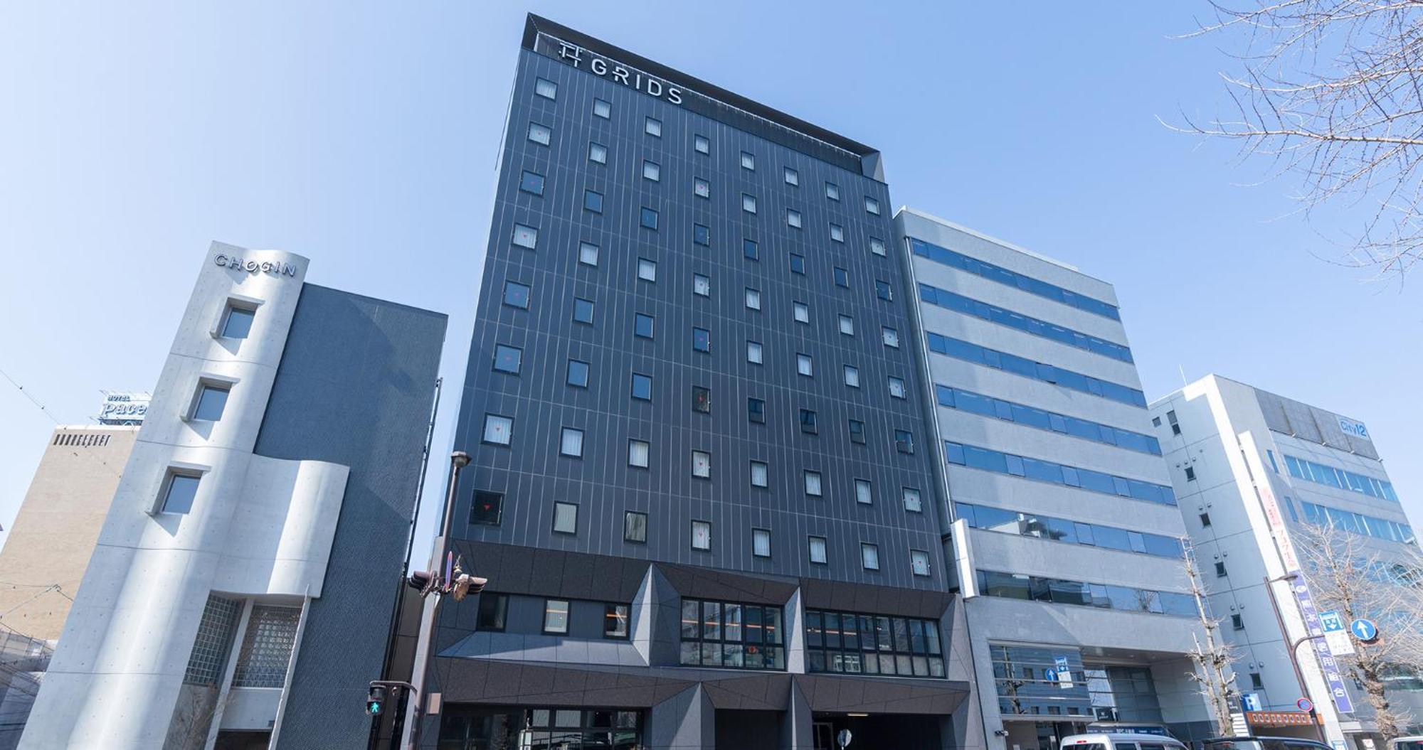 Grids Premium Hotel Kumamoto Exteriör bild